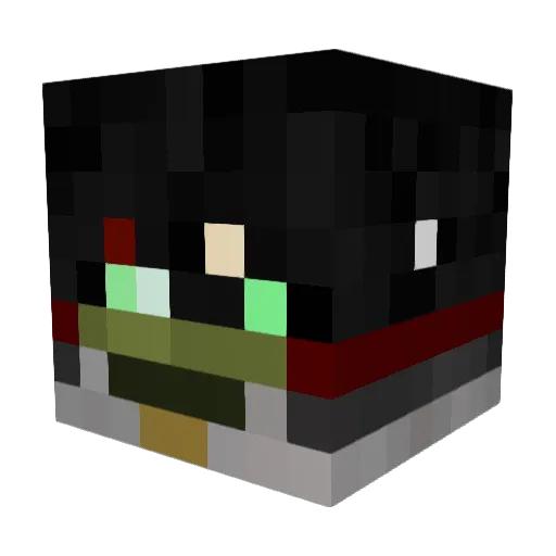 SCSPathFinder7 Minecraft avatar head, 3D render