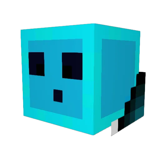 SChippy10 Minecraft avatar head, 3D render