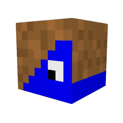 SCookz Minecraft avatar head, 3D render