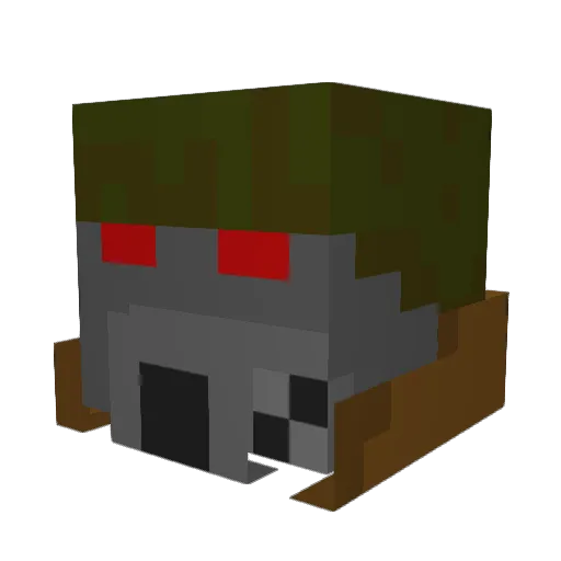 SCriss2003 Minecraft avatar head, 3D render