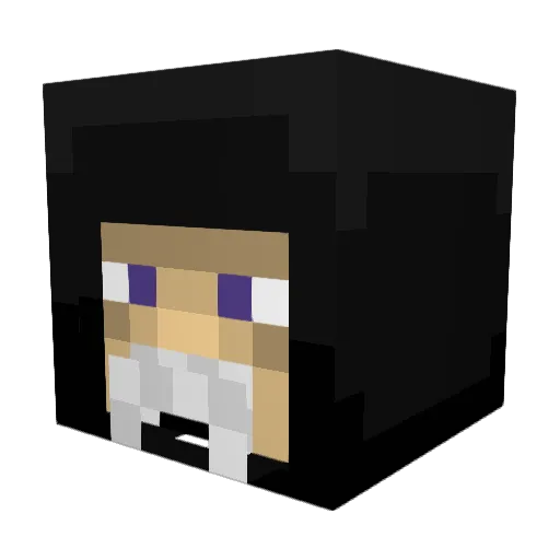SDANIEL07 Minecraft avatar head, 3D render