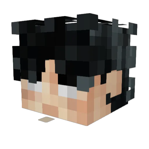 SDColasanti Minecraft avatar head, 3D render