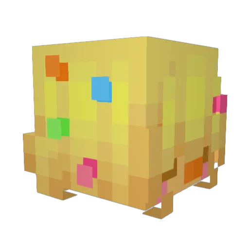 SDLio Minecraft avatar head, 3D render