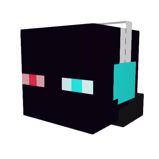 SDMG3061980 Minecraft avatar head, 3D render