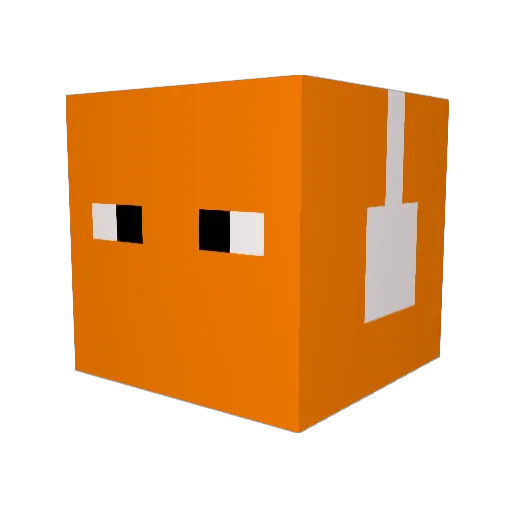 SDRUMATORE71 Minecraft avatar head, 3D render