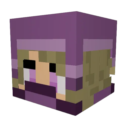 SDawwg101 Minecraft avatar head, 3D render