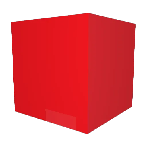 SDeam Minecraft avatar head, 3D render