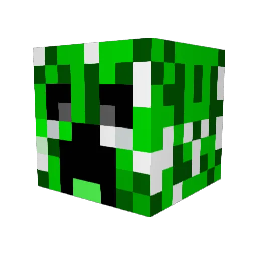 SEAAPPLE1999 Minecraft avatar head, 3D render