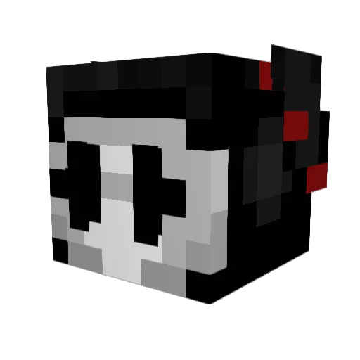 SEBYS2 Minecraft avatar head, 3D render