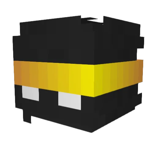 SEBex_games Minecraft avatar head, 3D render