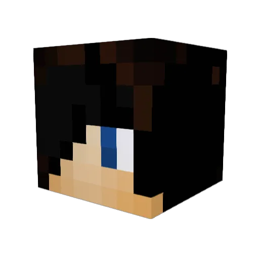 SEIYAH Minecraft avatar head, 3D render