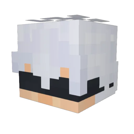 SEMASEM Minecraft avatar head, 3D render