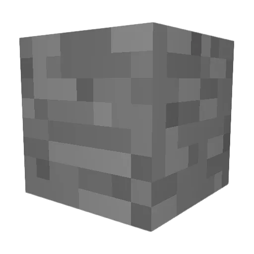 SEMchola Minecraft avatar head, 3D render