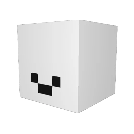 SEOYUJIND Minecraft avatar head, 3D render