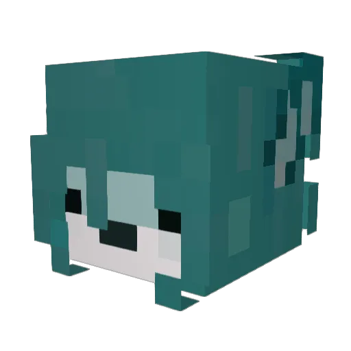 SESHU420 Minecraft avatar head, 3D render
