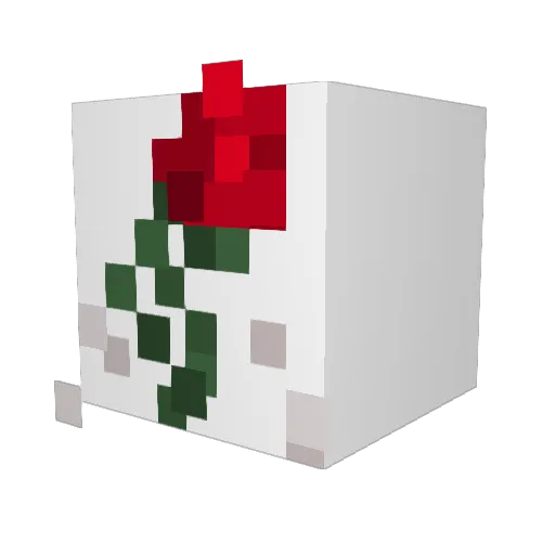 SEVENSIX76 Minecraft avatar head, 3D render