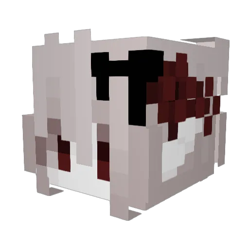 SEVENTEEN17 Minecraft avatar head, 3D render