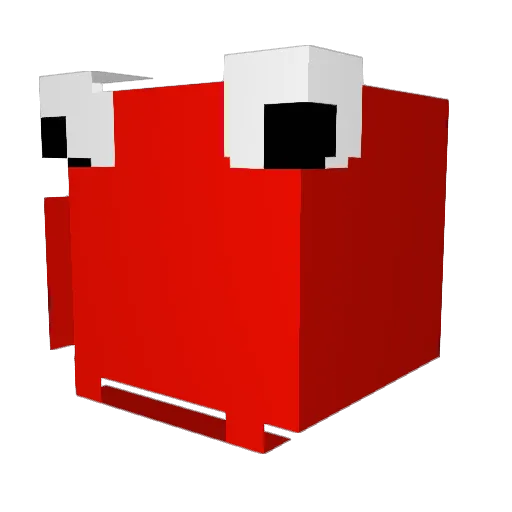 SEZARez Minecraft avatar head, 3D render