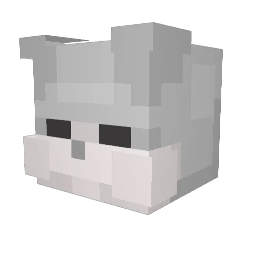 SEoChoonJa Minecraft avatar head, 3D render