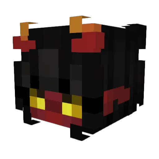 SFORZESCO_69 Minecraft avatar head, 3D render