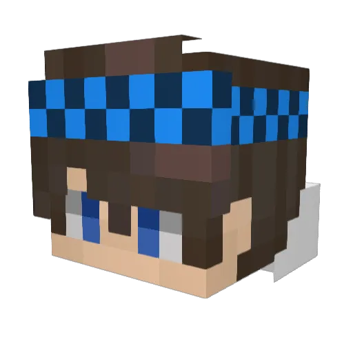 SF_Gabrygam3 Minecraft avatar head, 3D render