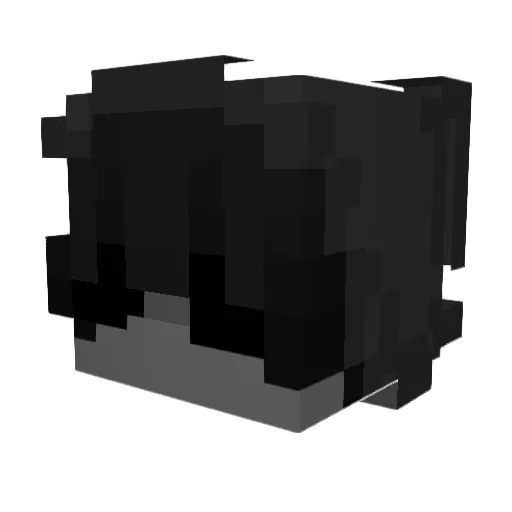 SFblair Minecraft avatar head, 3D render