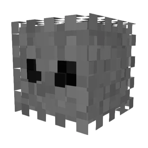 SFishBackpack2 Minecraft avatar head, 3D render