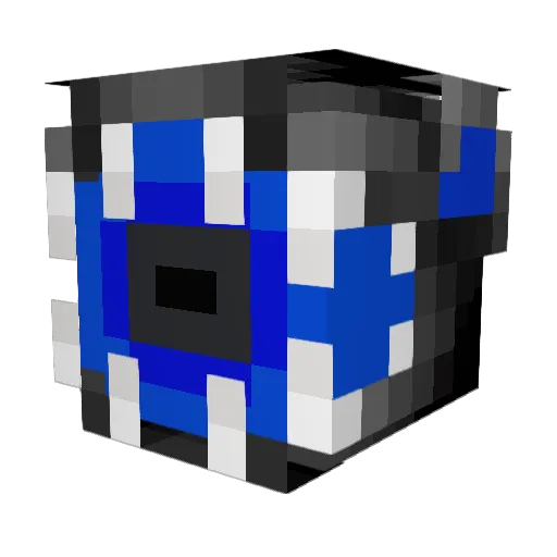 SGDragon1 Minecraft avatar head, 3D render