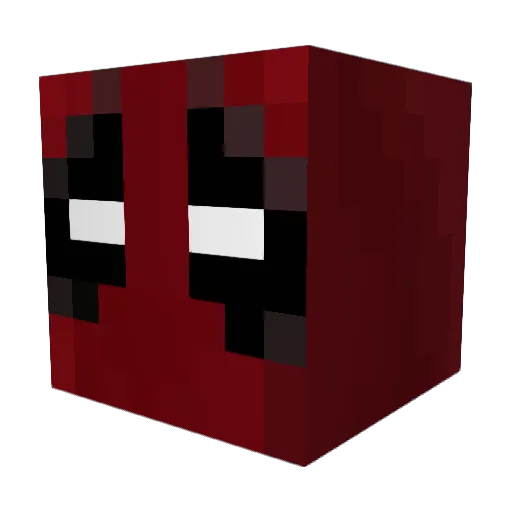 SGGjun Minecraft avatar head, 3D render