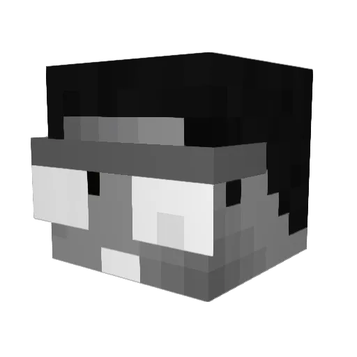 SGTFrootLoops Minecraft avatar head, 3D render