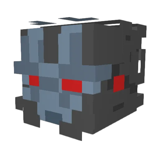 SGTGallows Minecraft avatar head, 3D render