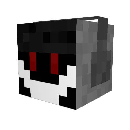 SGTWRLD Minecraft avatar head, 3D render