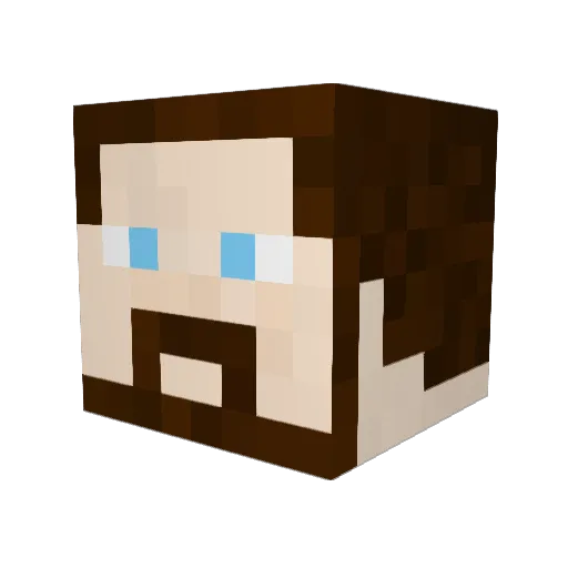 SGT_TASTYS Minecraft avatar head, 3D render