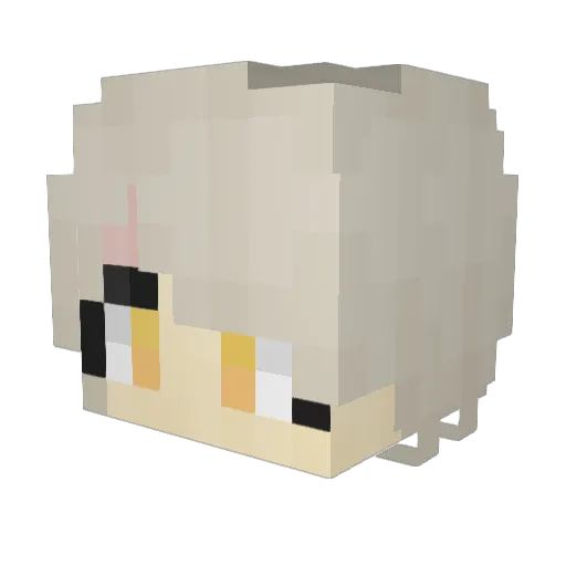 SGWL432 Minecraft avatar head, 3D render