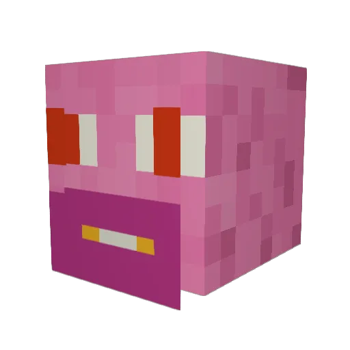 SG_zoro Minecraft avatar head, 3D render