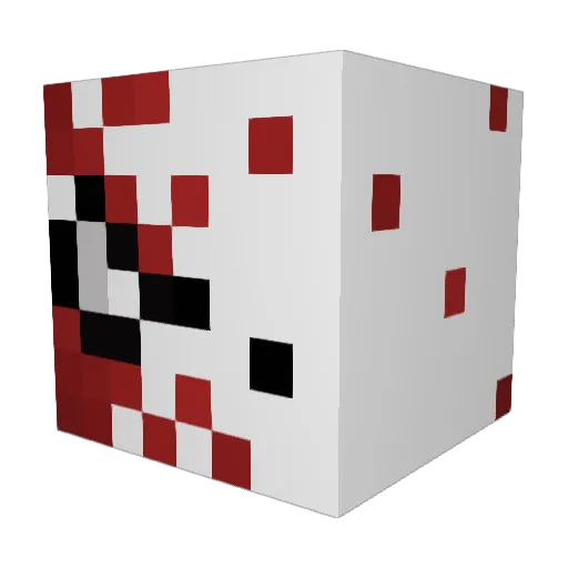 SGproYT Minecraft avatar head, 3D render