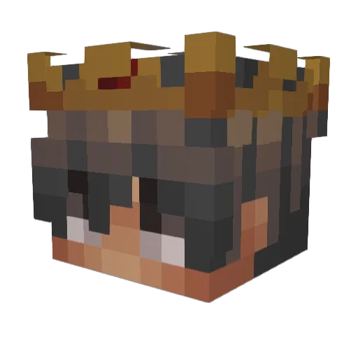 SH1Z3R_ Minecraft avatar head, 3D render