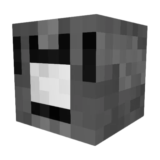 SHADOOWHZ Minecraft avatar head, 3D render