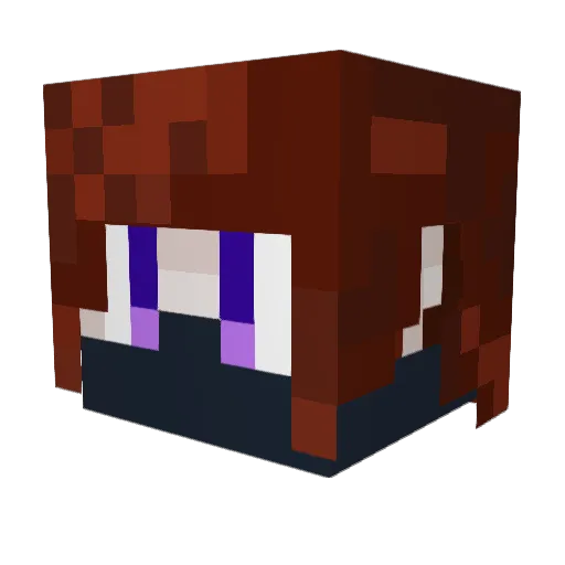 SHANE_MAKARA Minecraft avatar head, 3D render