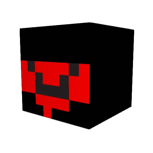 SHARKDRAGON121 Minecraft avatar head, 3D render