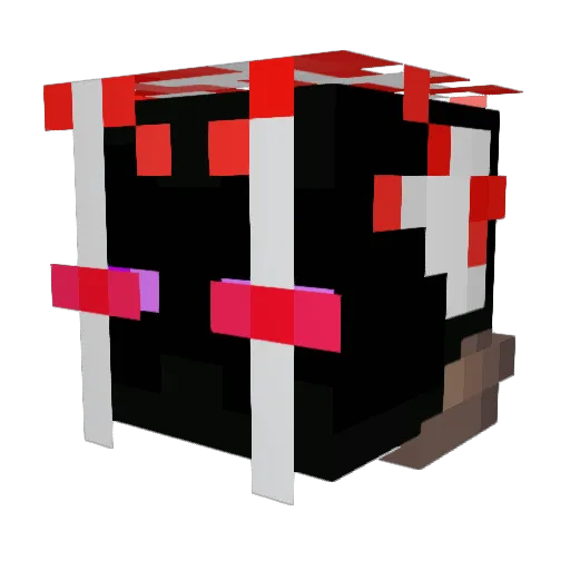 SHAWARMA_Roury Minecraft avatar head, 3D render