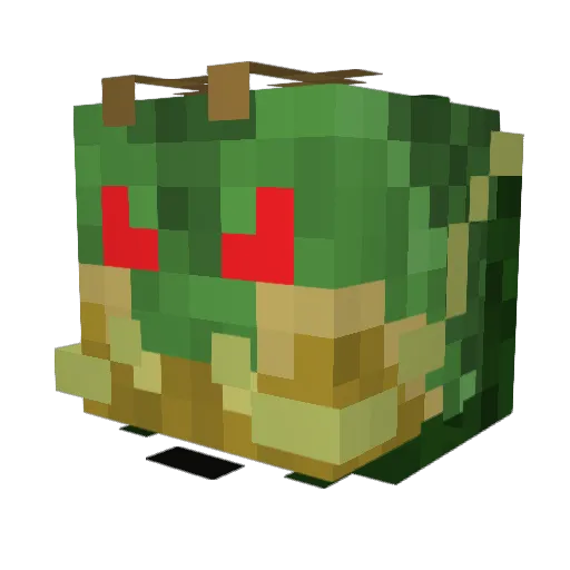 SHENRON63 Minecraft avatar head, 3D render