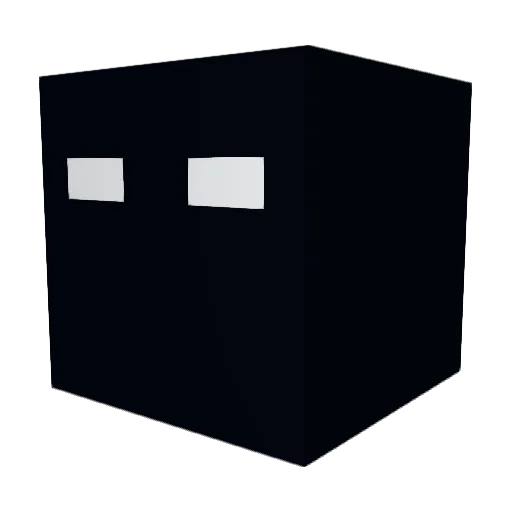 SHLOBBERINGCORN Minecraft avatar head, 3D render