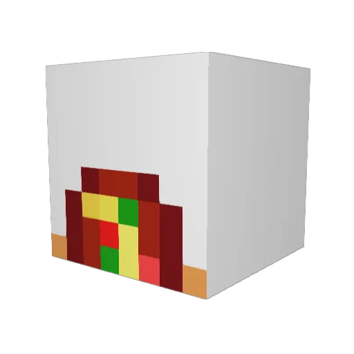 SHOTGUNMIKEY Minecraft avatar head, 3D render