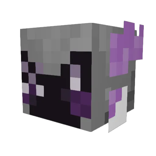 SHOTSx4 Minecraft avatar head, 3D render