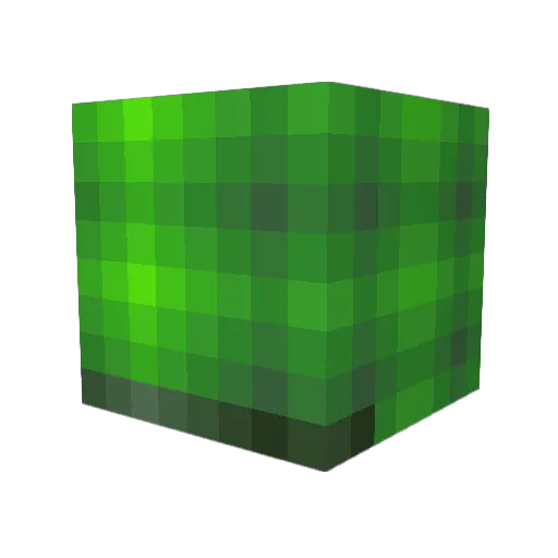 SHREK_POP Minecraft avatar head, 3D render