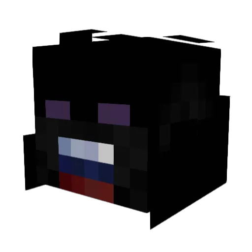 SHTANGGGA Minecraft avatar head, 3D render