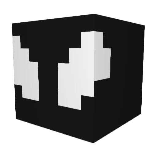 SHUGA167 Minecraft avatar head, 3D render