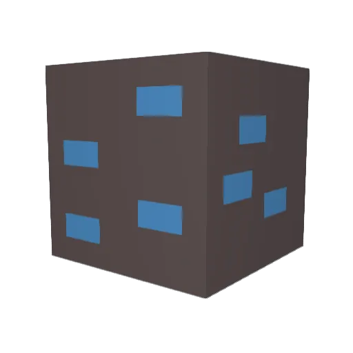 SHUSHU0320 Minecraft avatar head, 3D render