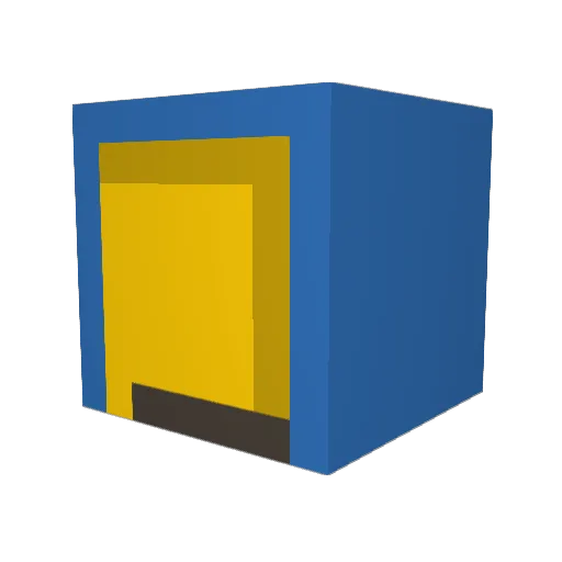 SHUWAH00 Minecraft avatar head, 3D render